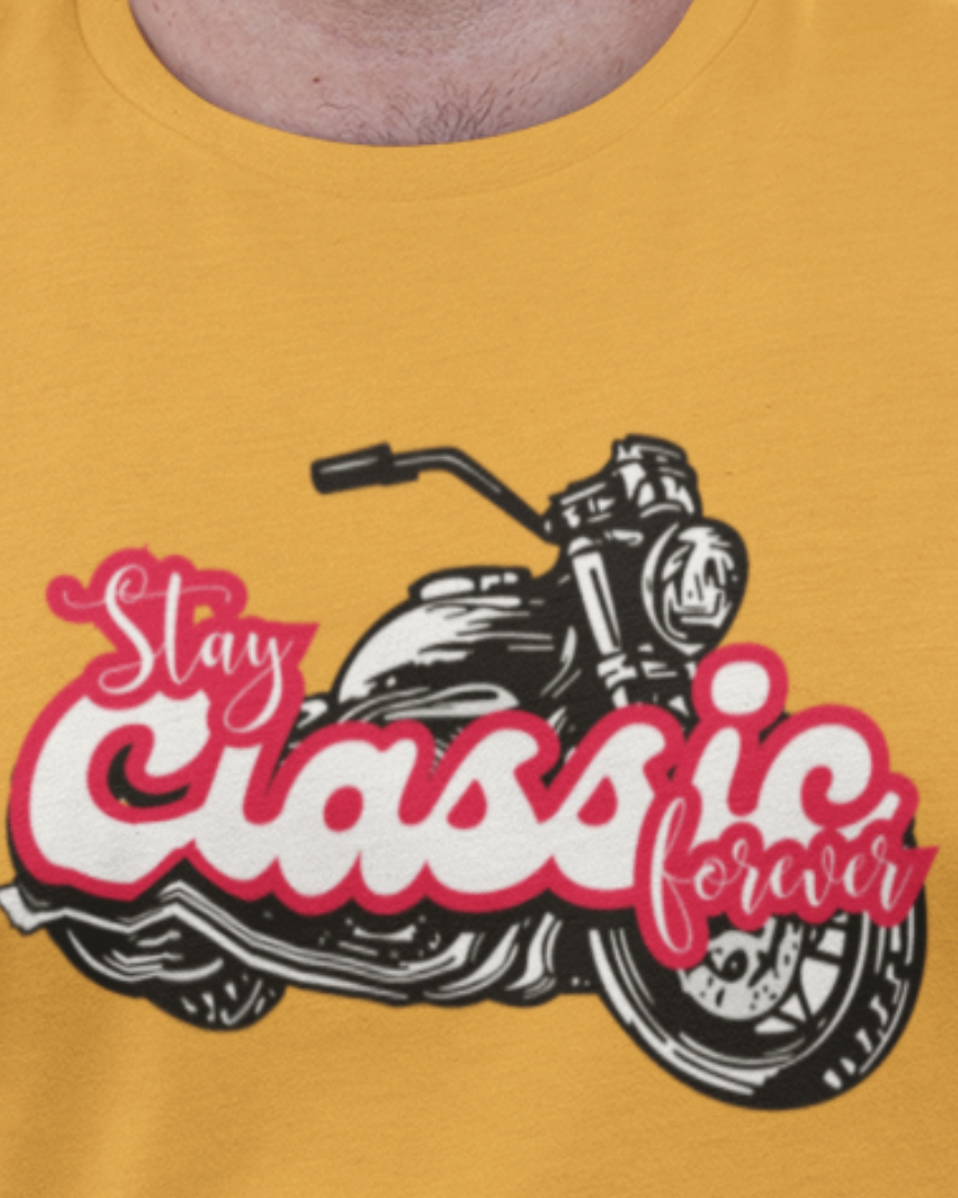 Stay Classic Forever टी-शर्ट