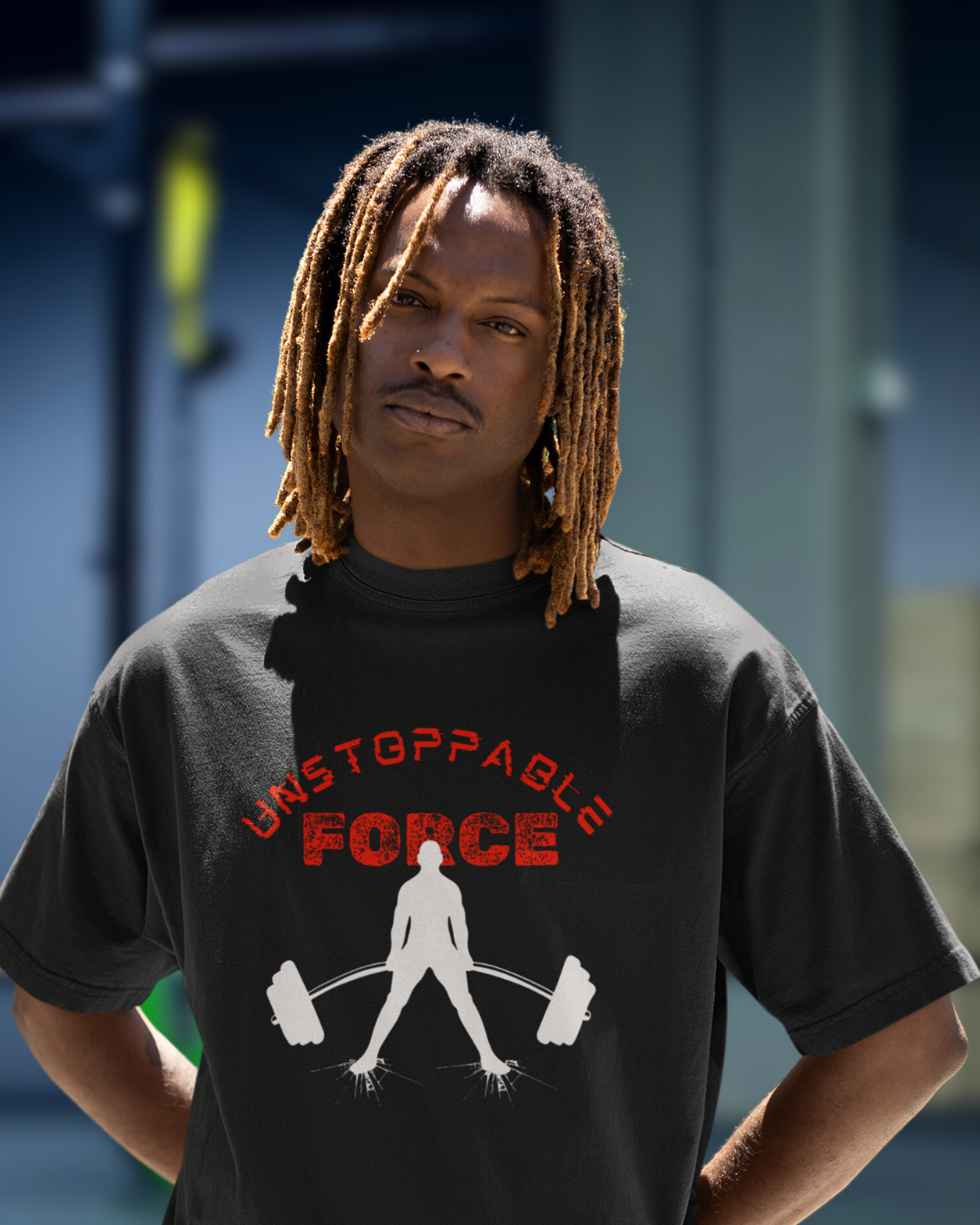 Oversized Gym T-Shirt | Unstoppable Force