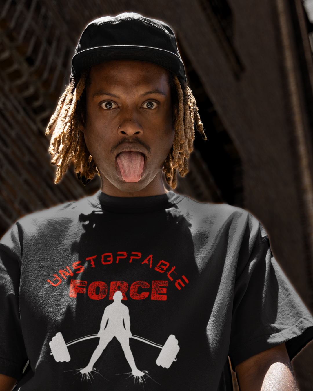 Oversized Gym T-Shirt | Unstoppable Force