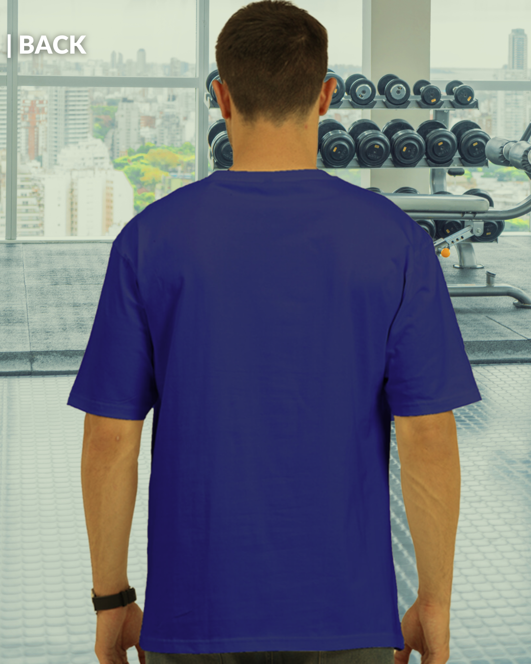 Oversized Gym T-Shirt | It's Gym O' Clock