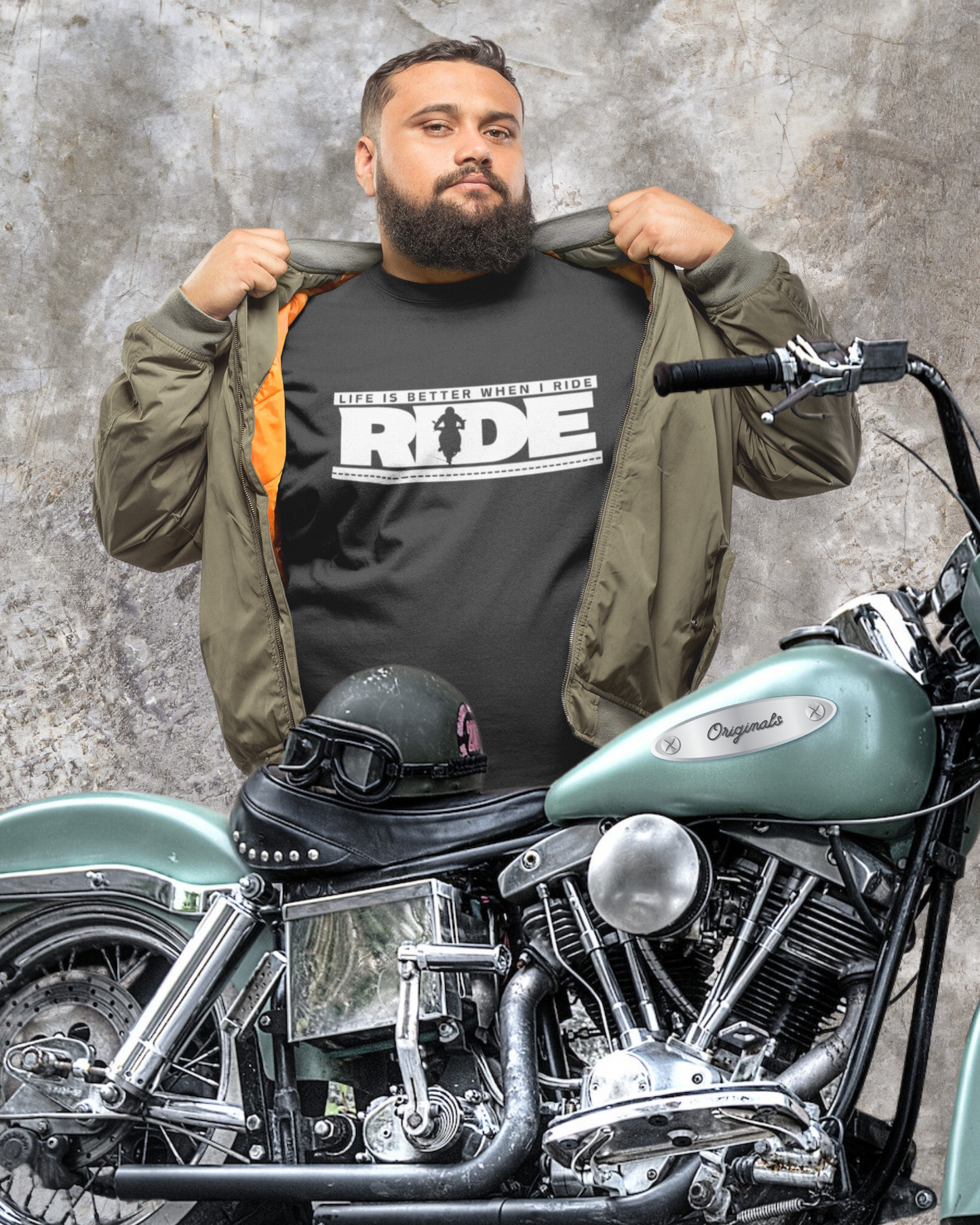 Life is Better When I Ride टी-शर्ट