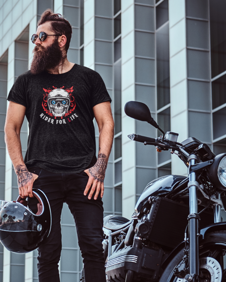 Rider for Life - टीशर्ट