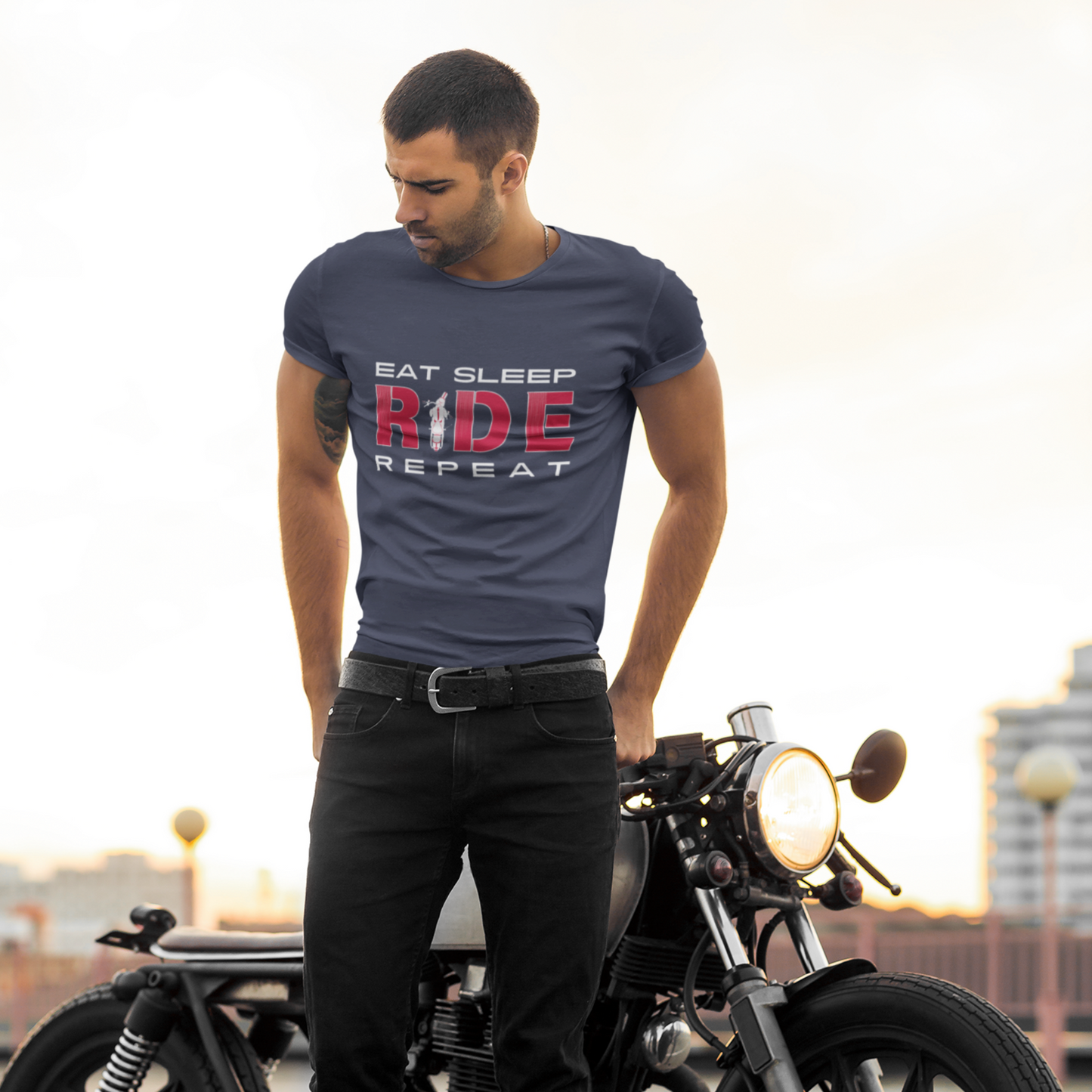 Eat Sleep Ride Ride - T-Shirt