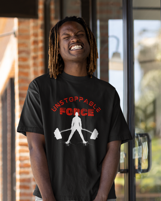 Oversized Gym T-Shirt | Unstoppable Force