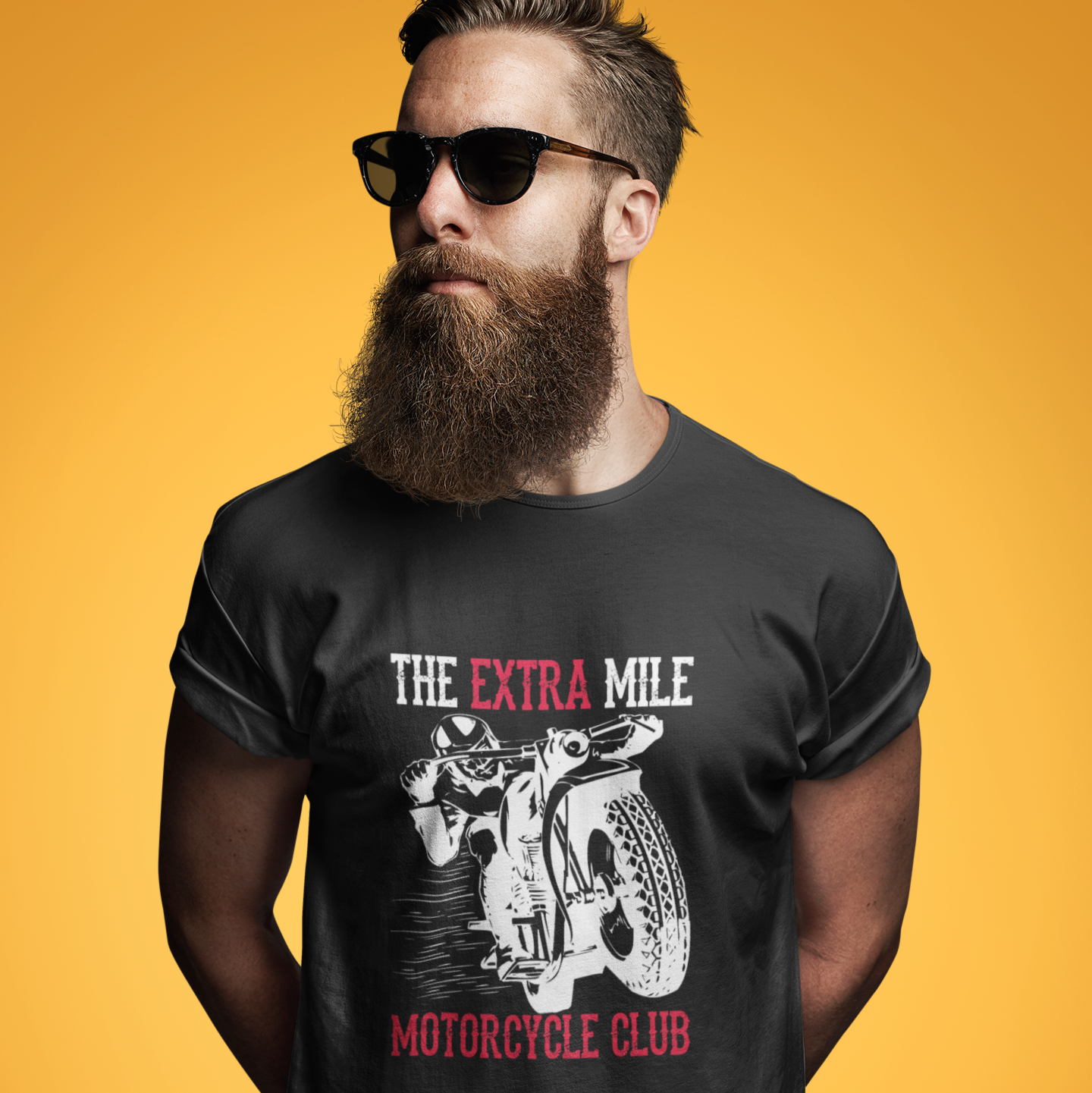 Extra Mile Motorcycle - T-Shirt