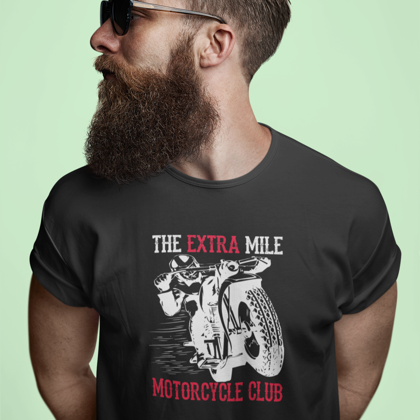 Extra Mile Motorcycle - T-Shirt